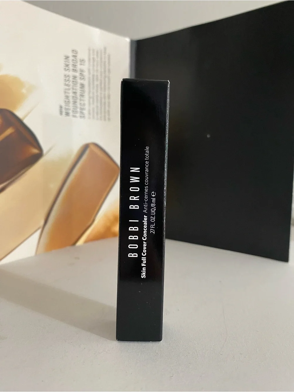 Espresso~ Bobbi Brown Skin Full Cover Concealer, 0.27 OZ / 8 ML, New